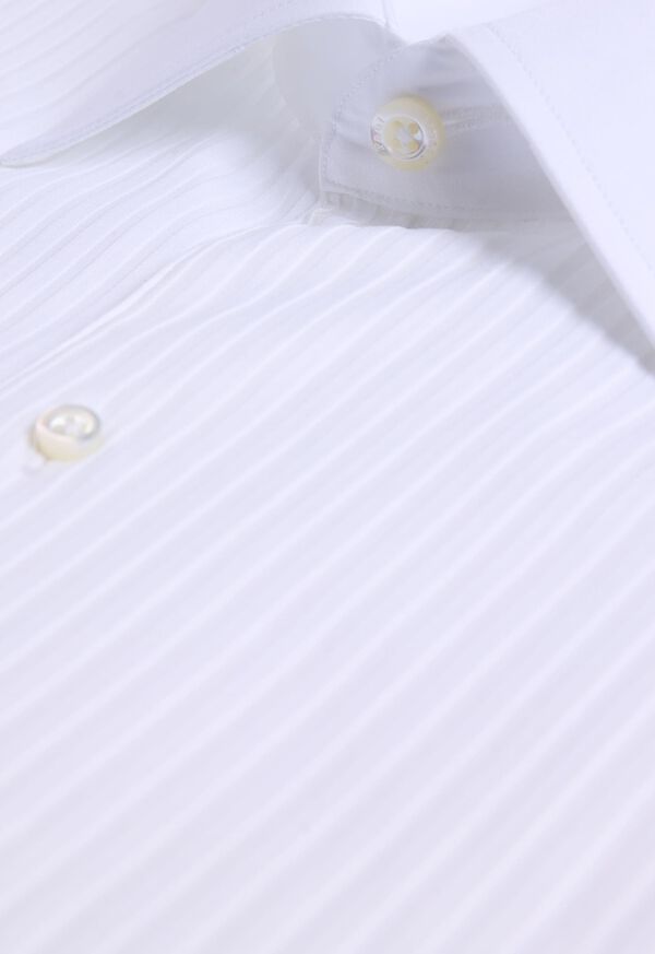 Paul Stuart Slim Fit Narrow Pleat Formal Shirt