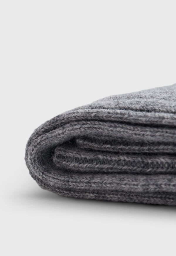 Paul Stuart Solid Color Ribbed Sock