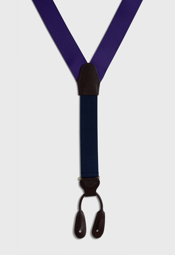 Paul Stuart Solid Grosgrain Suspenders