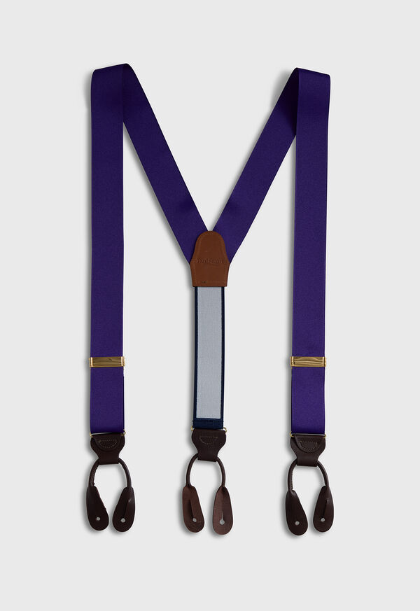 paul stuart Solid Grosgrain Suspenders