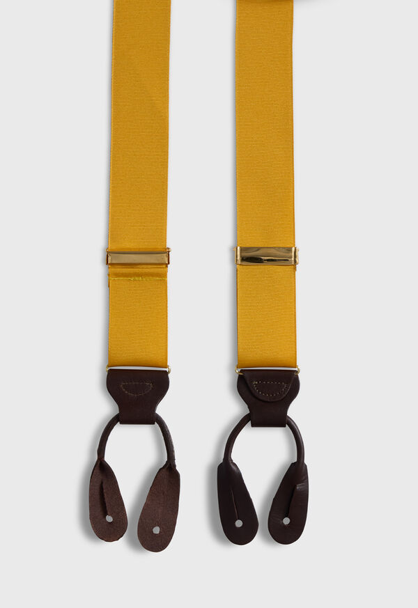 Paul Stuart Solid Grosgrain Suspenders