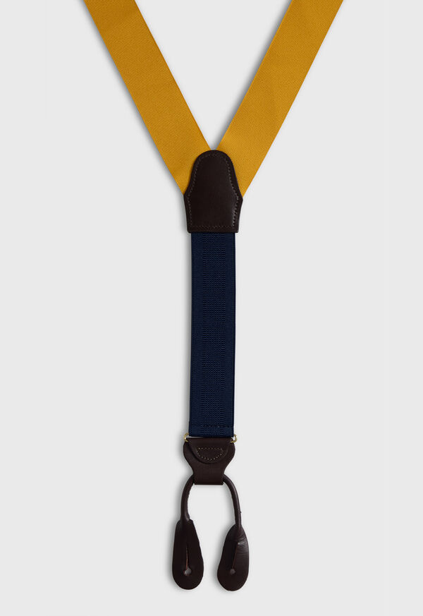 Paul Stuart Solid Grosgrain Suspenders