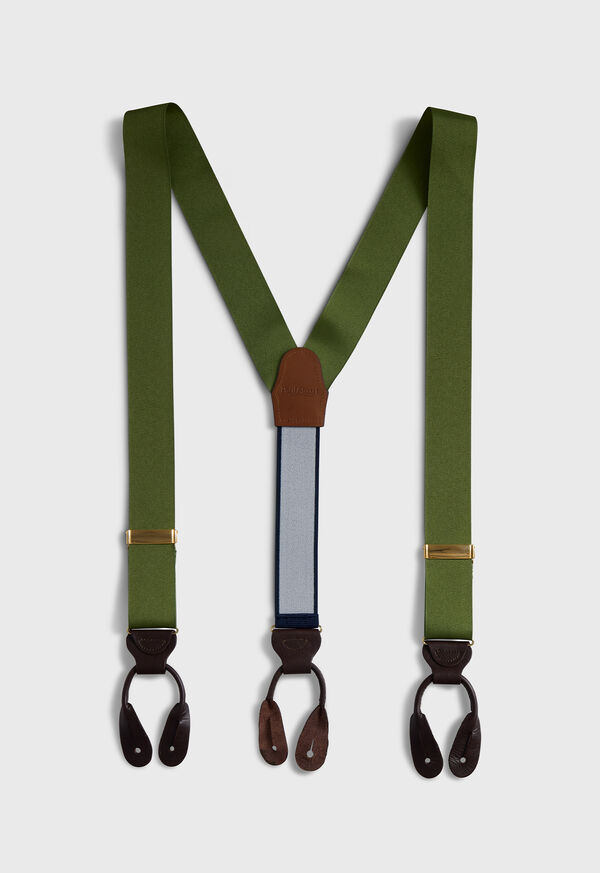 paul stuart Solid Grosgrain Suspenders