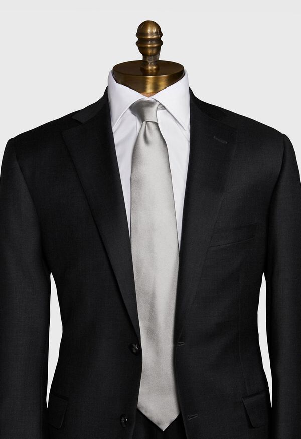 Paul Stuart Solid Silk Tie