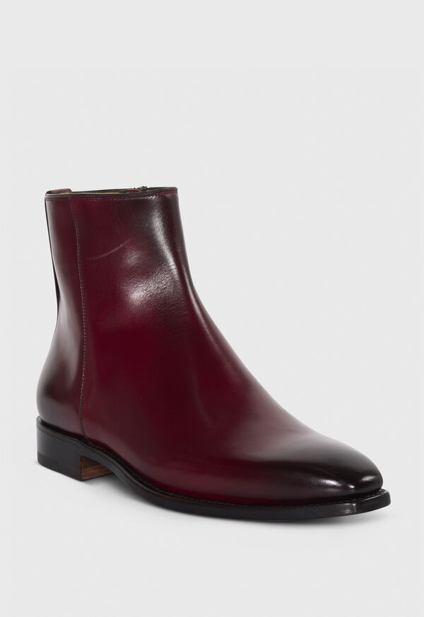 Paul Stuart Spencer Leather Zip Boot