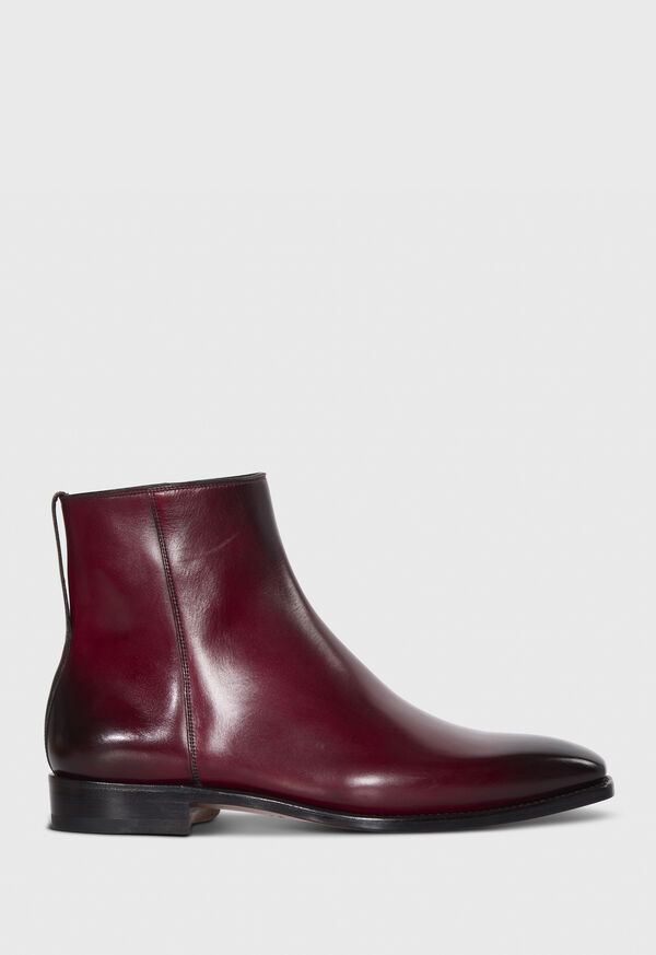 paul stuart Spencer Leather Zip Boot
