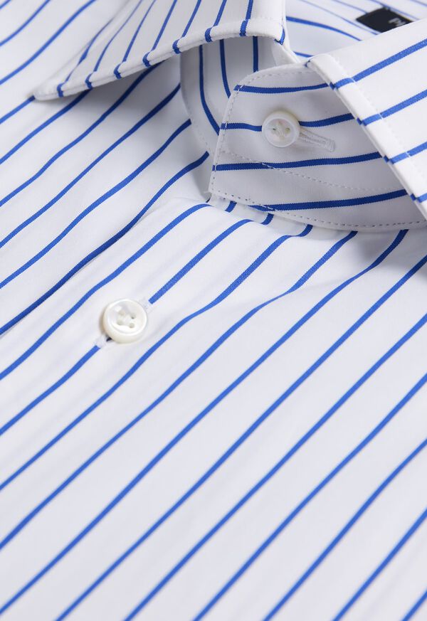 Paul Stuart Stripe Cotton Dress Shirt
