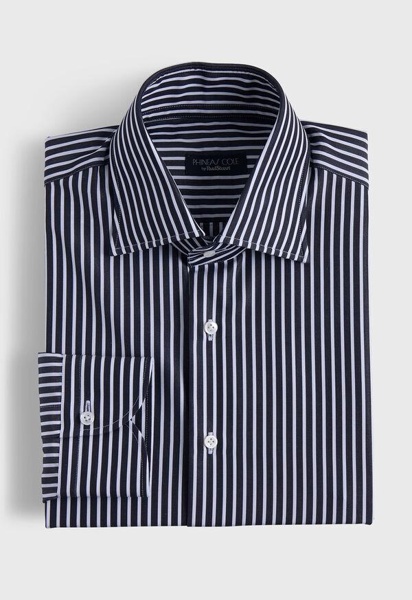 paul stuart Stripe Cotton Dress Shirt
