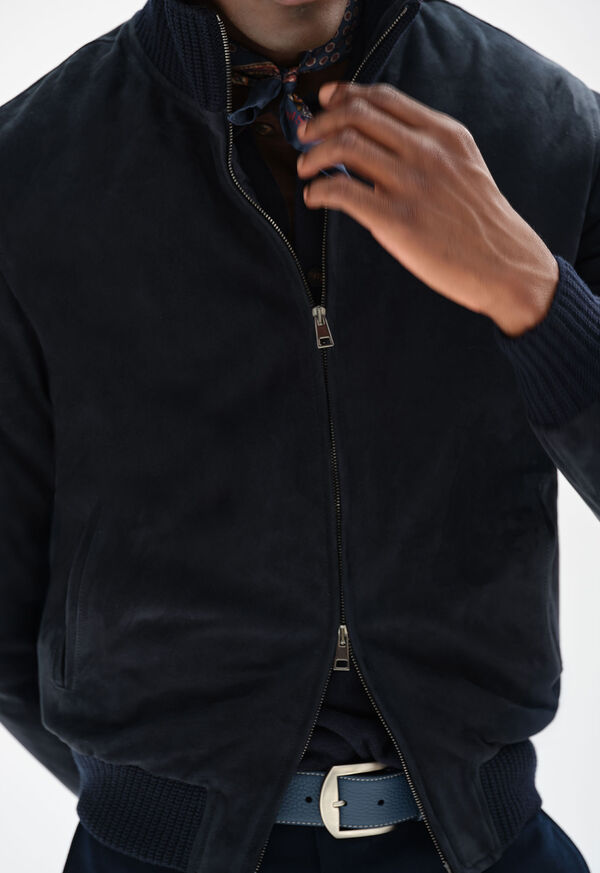 Paul Stuart Suede Blouson Jacket