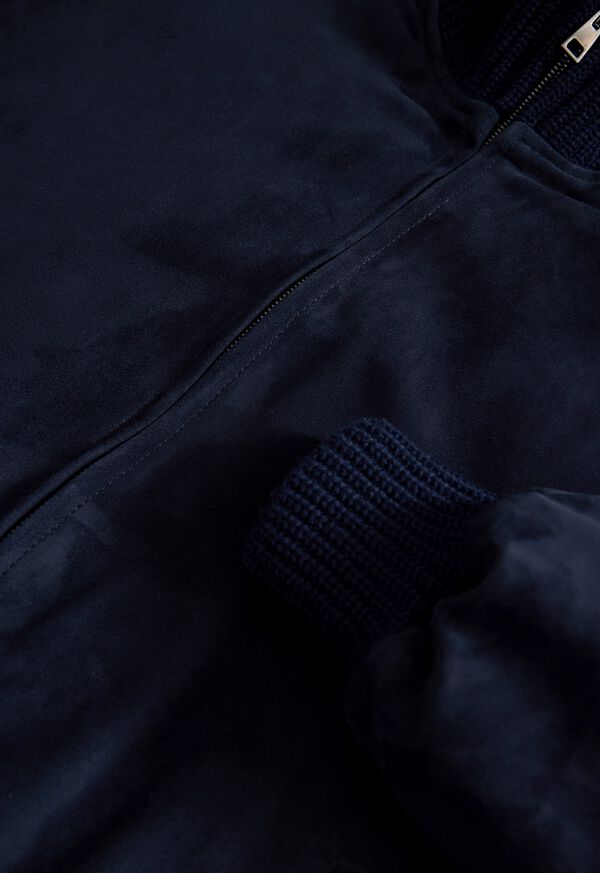 Paul Stuart Suede Blouson Jacket