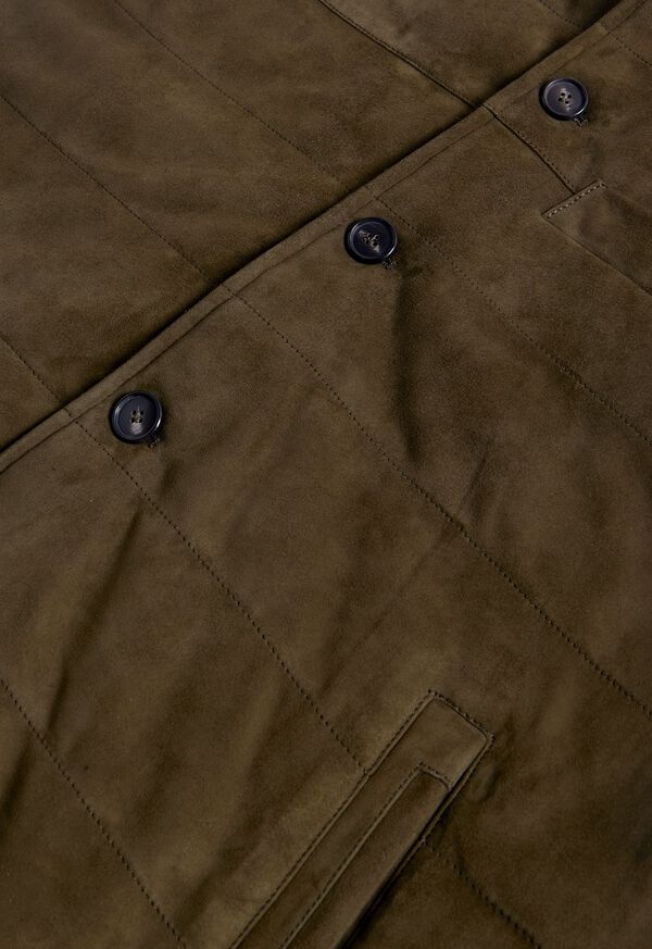 Paul Stuart Suede Button Vest