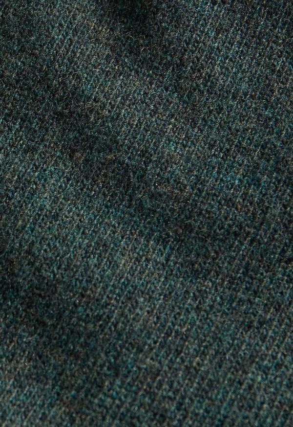 Paul Stuart Suede Trim Quarter Zip Pullover