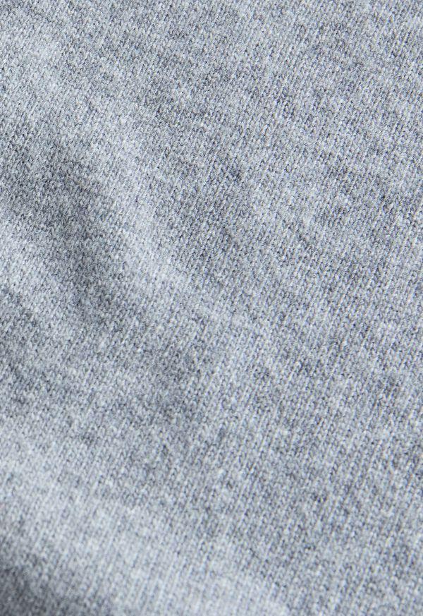 Paul Stuart Suede Trim Quarter Zip Pullover