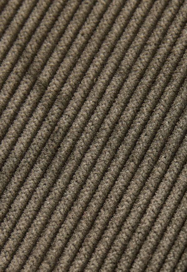 Paul Stuart Suede Trimmed Corduroy Trouser