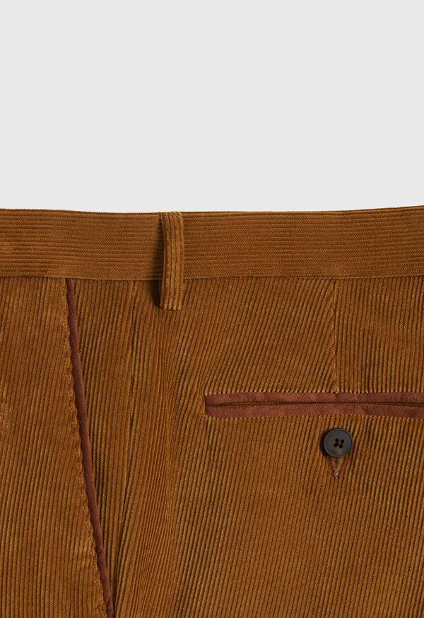 Paul Stuart Suede Trimmed Corduroy Trouser