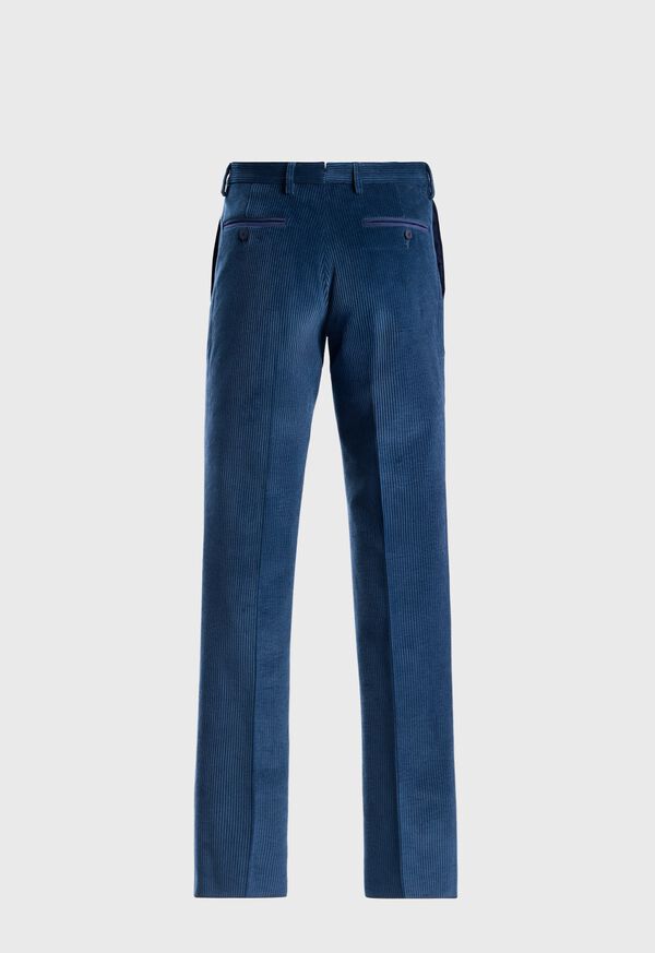Paul Stuart Suede Trimmed Corduroy Trouser