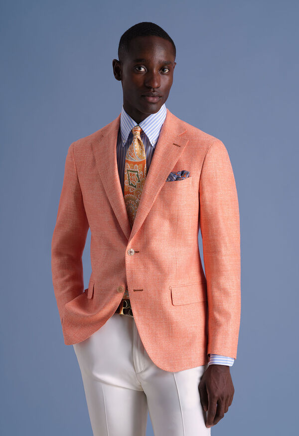 Paul Stuart Summer Weight Silk & Linen Jacket