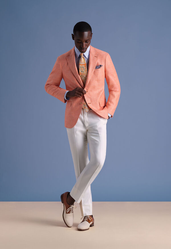 Paul Stuart Summer Weight Silk & Linen Jacket