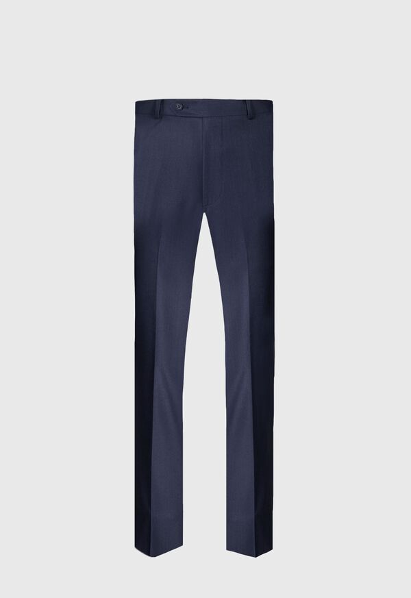 paul stuart Super 110s Wool Mid Blue Trouser