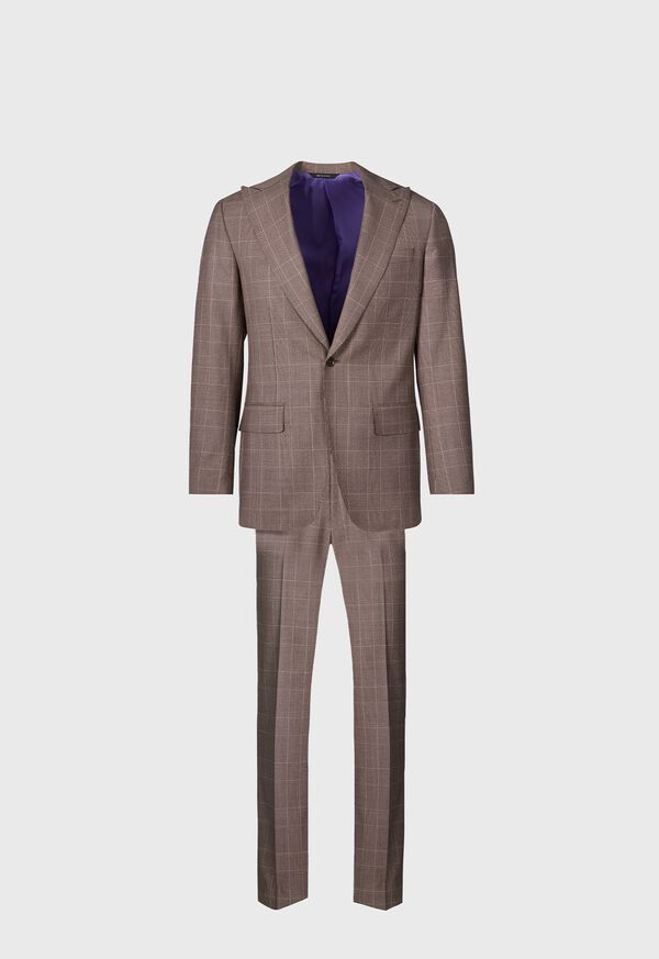 paul stuart Super 120s Wool Plaid Colman Suit