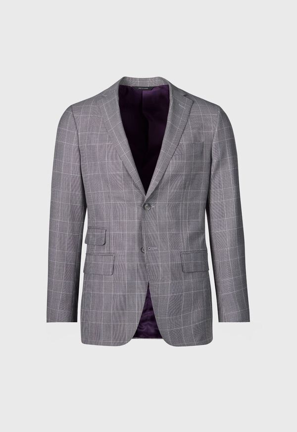 Paul Stuart Super 120s Wool Plaid Suit