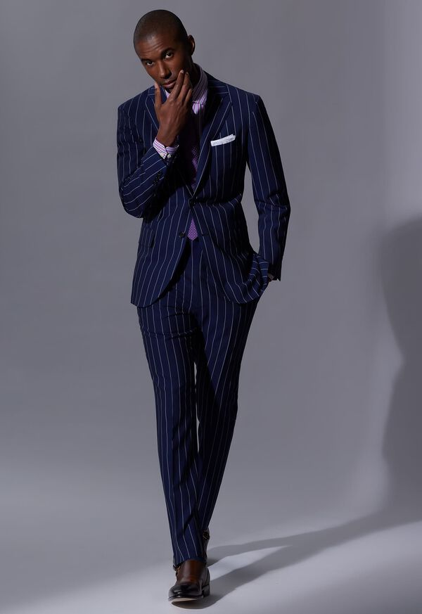 Paul Stuart Super 130s Stripe Suit