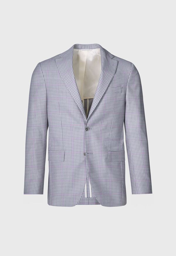 paul stuart Super 140s Wool Plaid Jacket