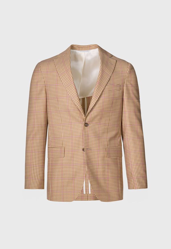 paul stuart Super 140s Wool Plaid Jacket