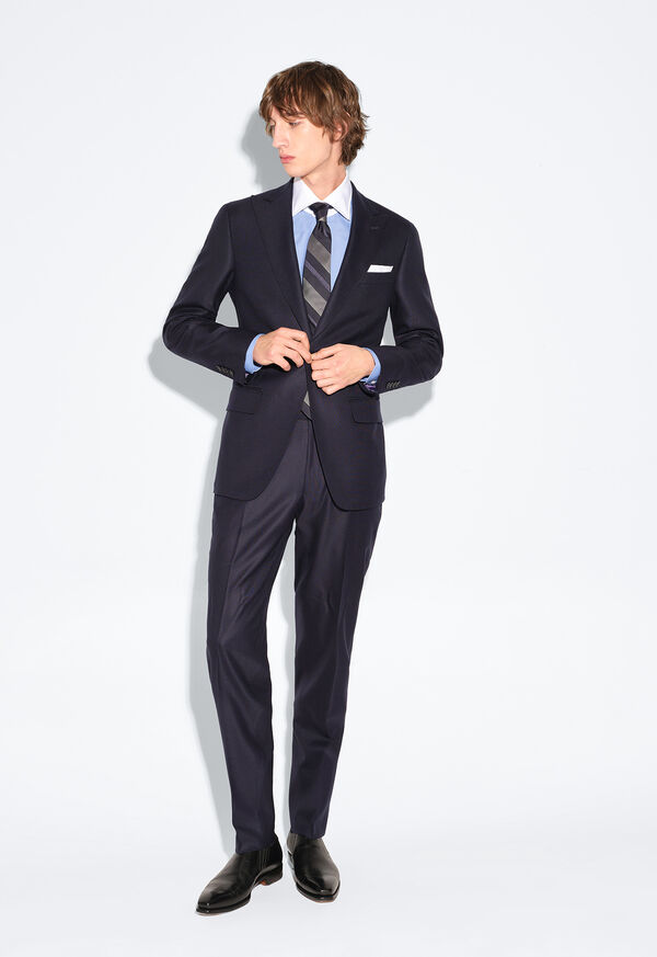 Paul Stuart Super 150s Solid Wool Suit