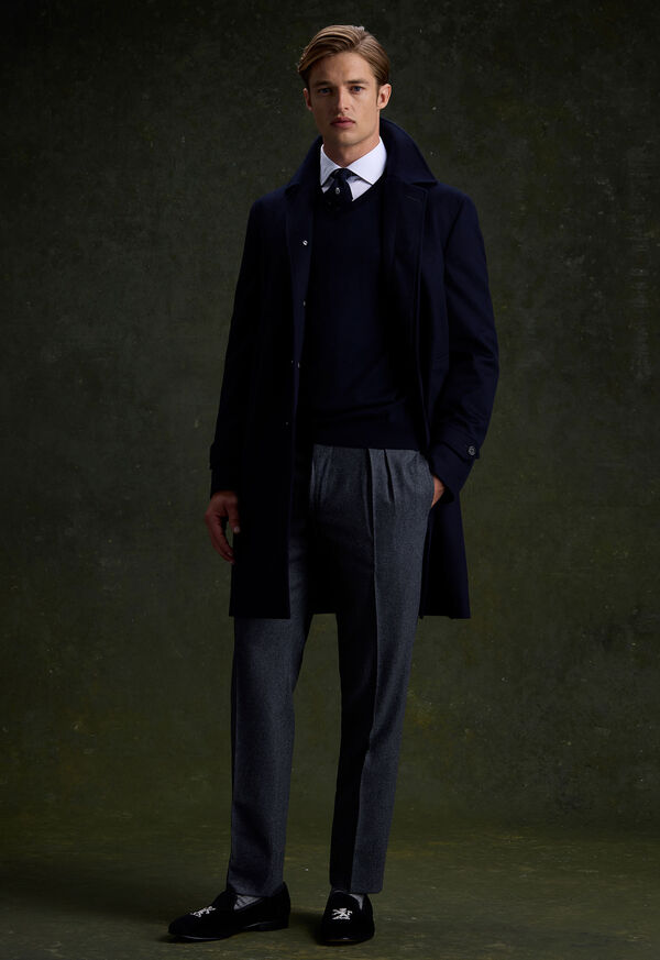 Paul Stuart Super 170s Wool Water Repellent Coat