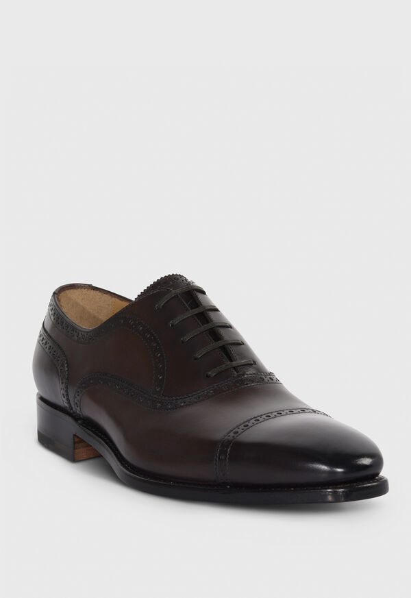 Paul Stuart Sutton Medallion Cap Toe