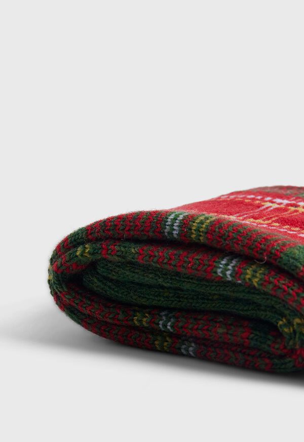 Paul Stuart Tartan Boot Sock