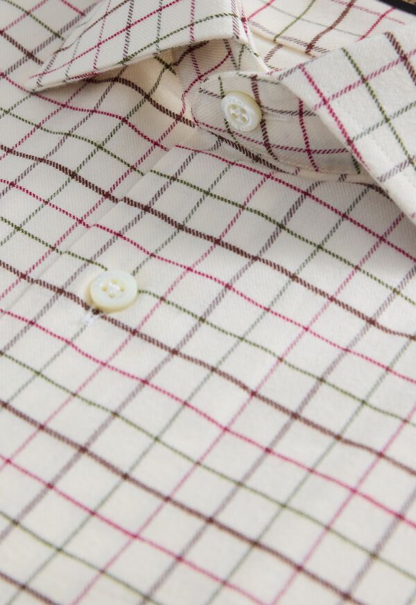 Paul Stuart Tattersall Check Shirt