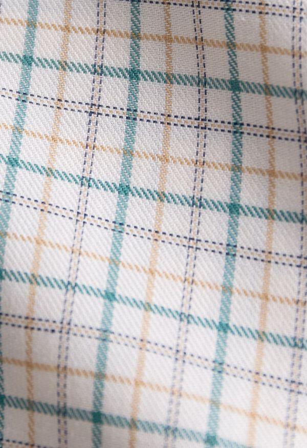 Paul Stuart Tattersall Plaid Sport Shirt