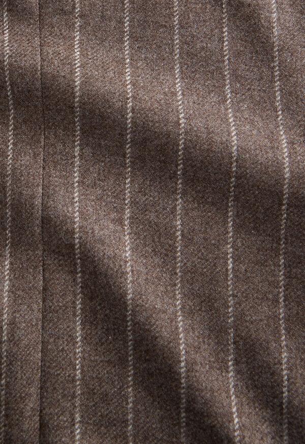 Paul Stuart Taupe Chalk Stripe Jacket