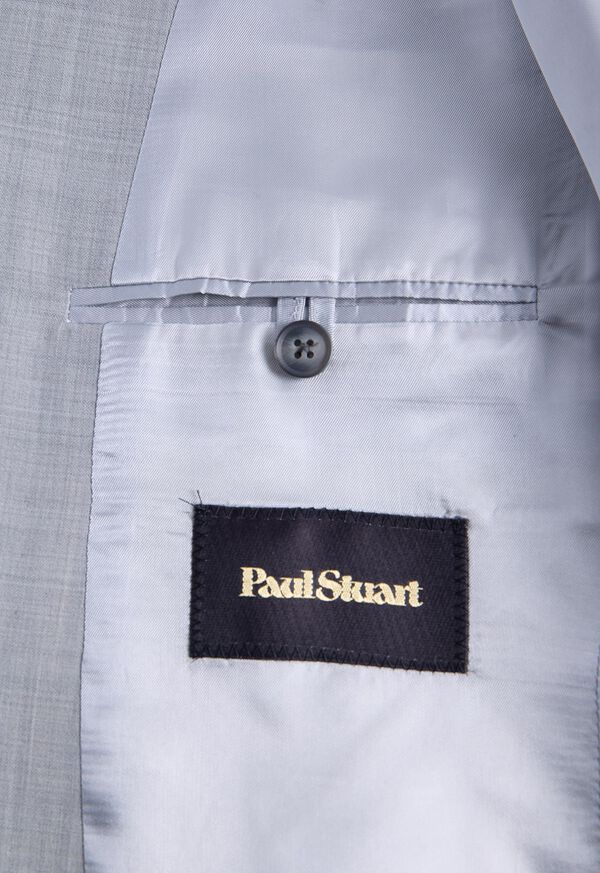 Paul Stuart Textured Solid Wool Suit