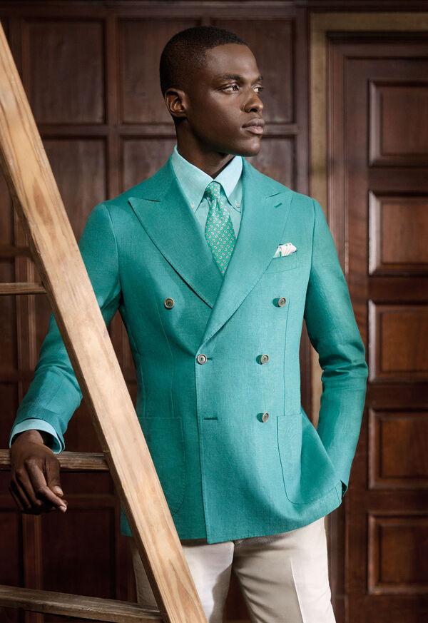 Paul Stuart The Irish Linen Double Breasted Jacket