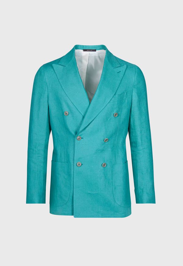 paul stuart The Irish Linen Double Breasted Jacket