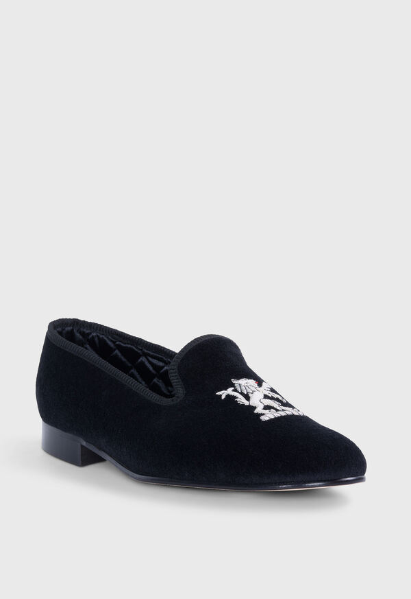 Paul Stuart Travis Velvet Lion Slip-on