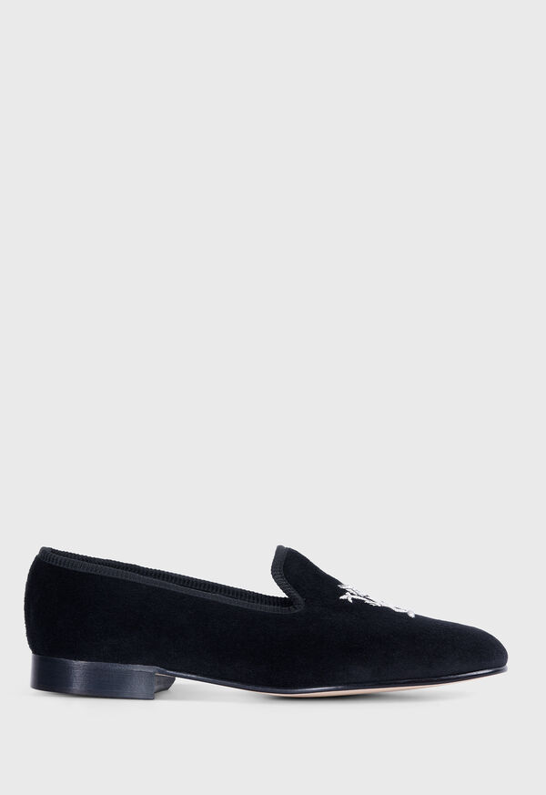 paul stuart Travis Velvet Lion Slip-on