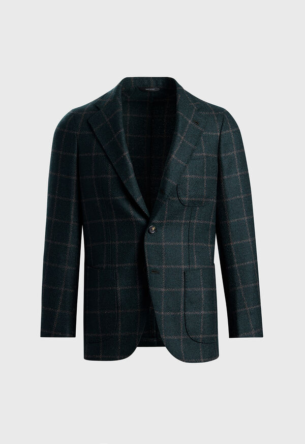 paul stuart Tweed Windowpane Jacket