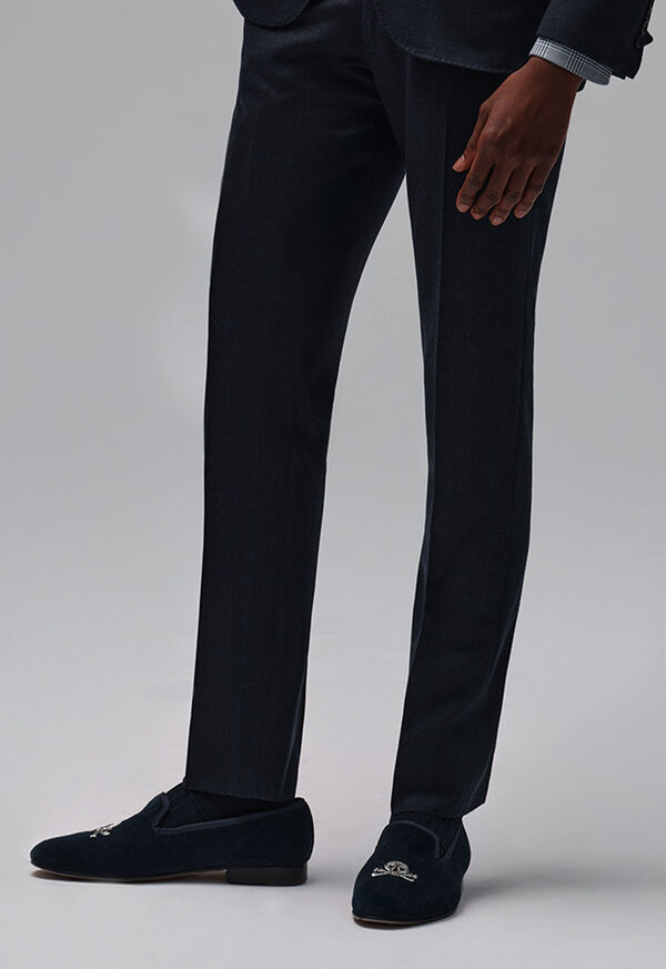 Paul Stuart Tyler Velvet Skull Slip-on