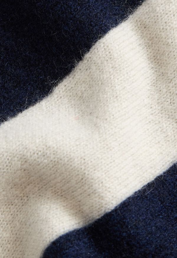 Paul Stuart Vertical Stripe Cashmere Scarf