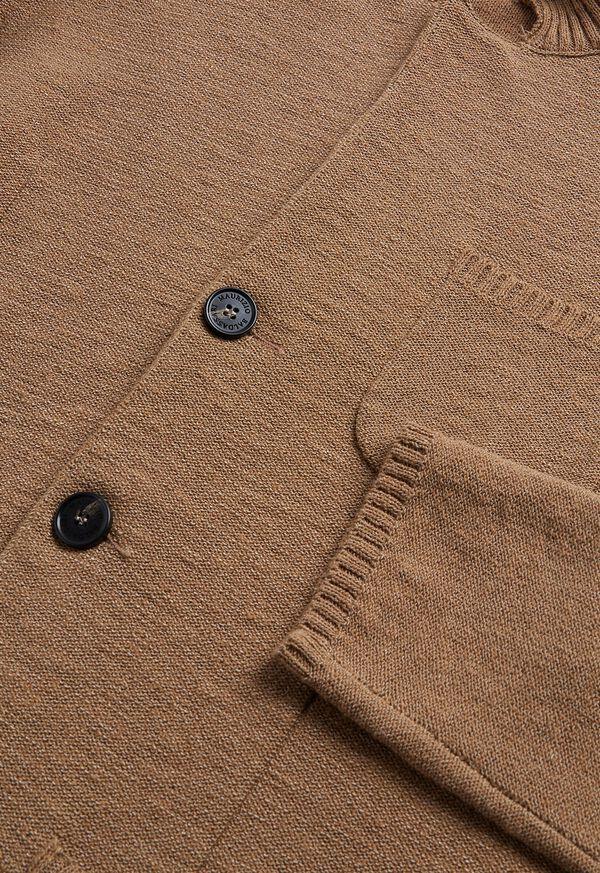 Paul Stuart Washed Bouclé Knit Jacket