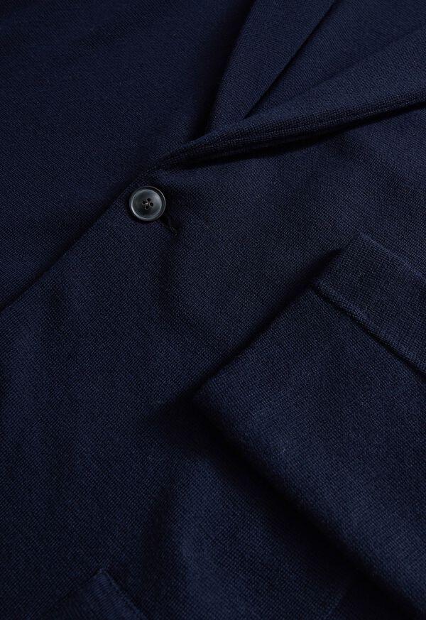 Paul Stuart Water Resistant Wool Knitted Jacket