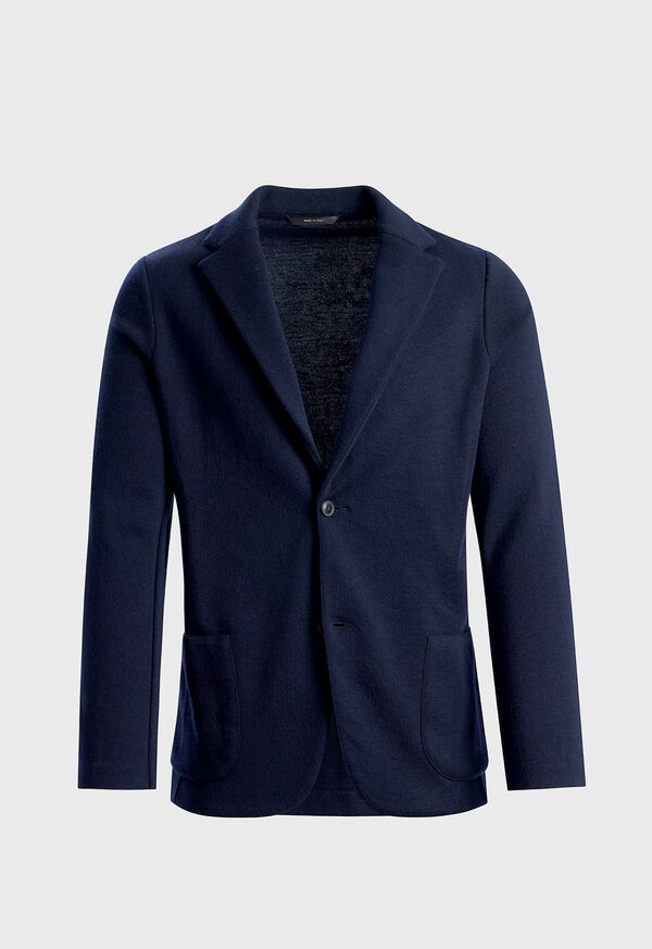 paul stuart Water Resistant Wool Knitted Jacket