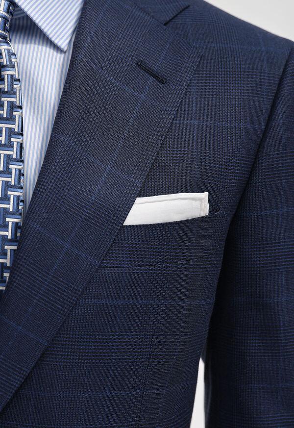 Paul Stuart White Cotton Handkerchief