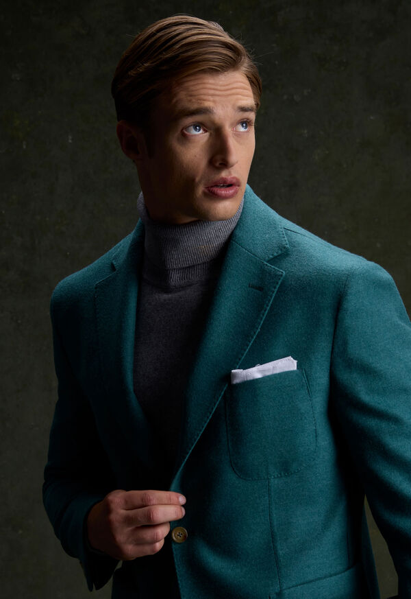 Paul Stuart White Cotton Handkerchief