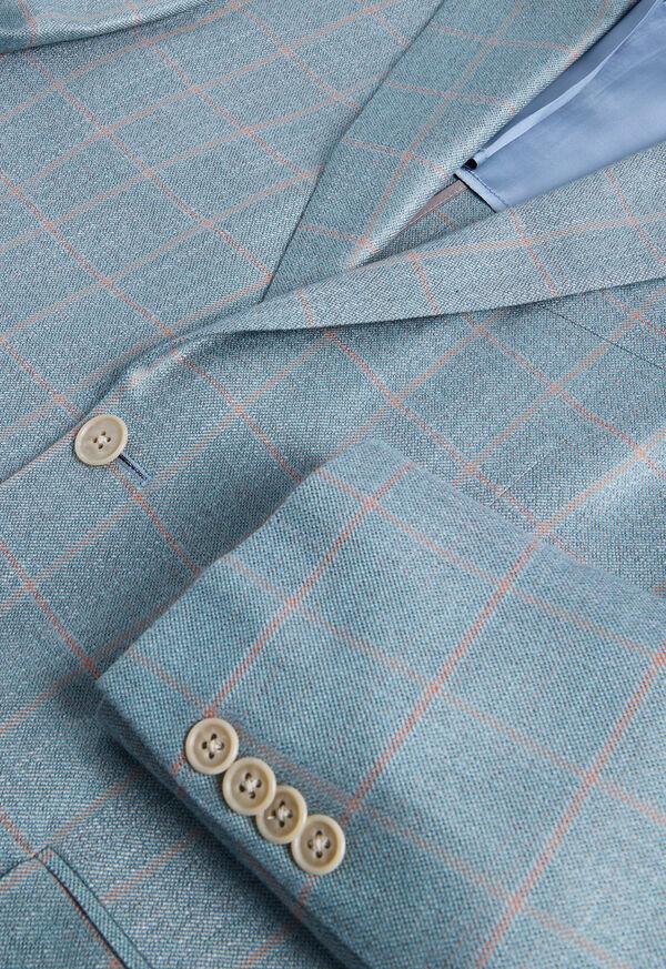 Paul Stuart Windowpane Bamboo Jacket