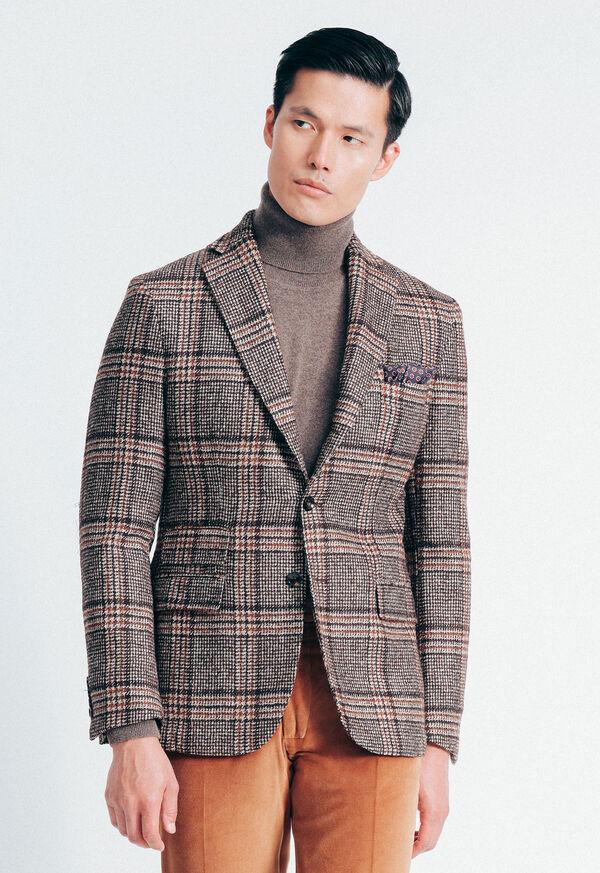 Paul Stuart Wool & Alpaca Plaid Jacket